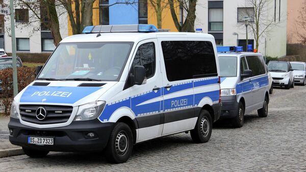 Автомобили полиции в Германии. Архивное фото