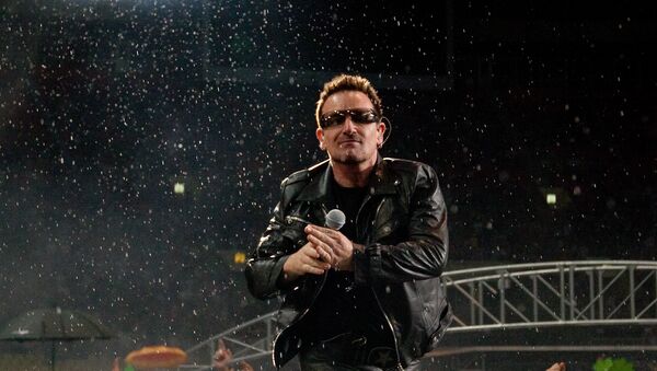 Концерт ирландской группы U2. Архивное фото