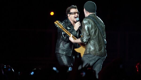 Рок-группа U2. Архивное фото