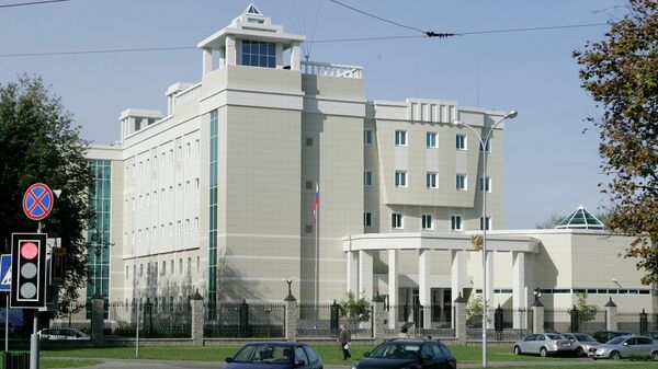 В посольство России в Минске