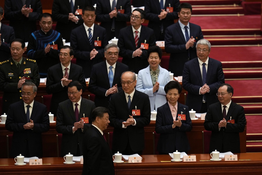 Тезисы выступления Си Цзиньпина на Всекитайском собрании народных представителей заранее не разглашали.