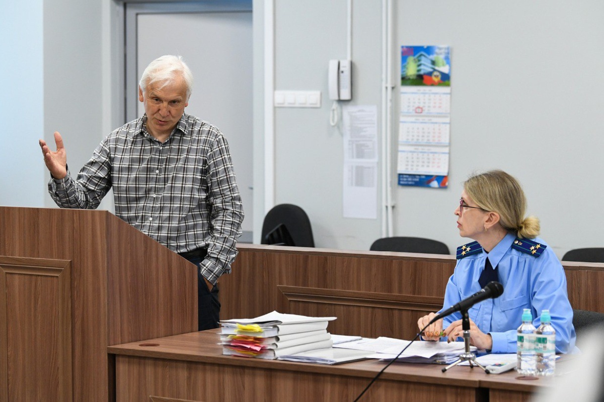 В суде заслушано выступление историка и краеведа Игоря Иванова.
