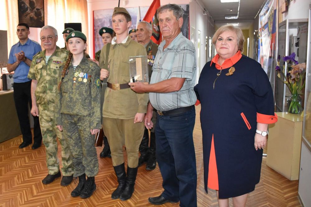Капсула с медальоном будет храниться в Песчанокопском историко-краеведческом музее.