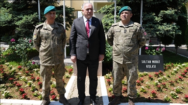 Kosovski ministar iz turske zajednice Damka posetio Predsedništvo turskih trupa KFOR-a
