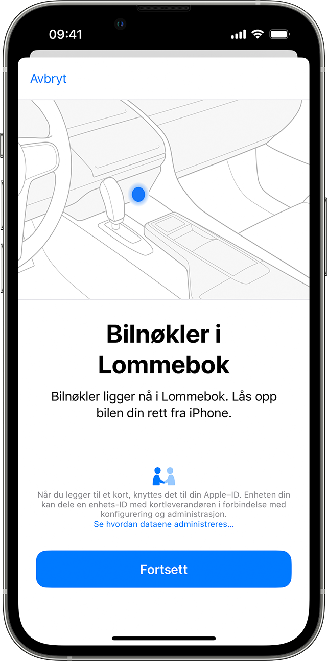 Bilnøkler i Lommebok