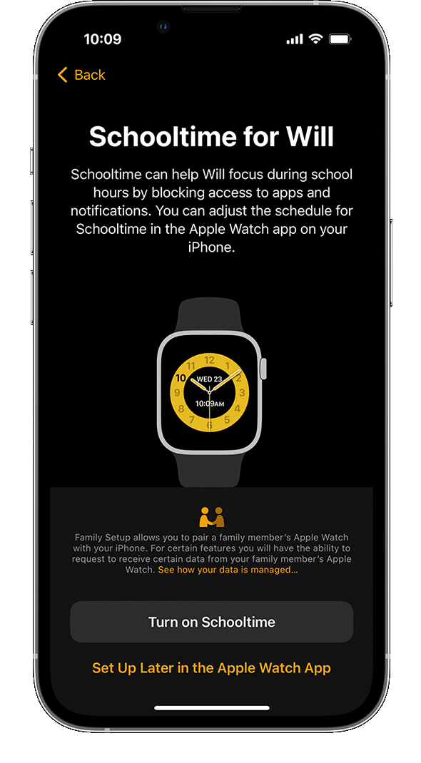 watchOS 9 iPhone 13 Pro 설정 수업 시간