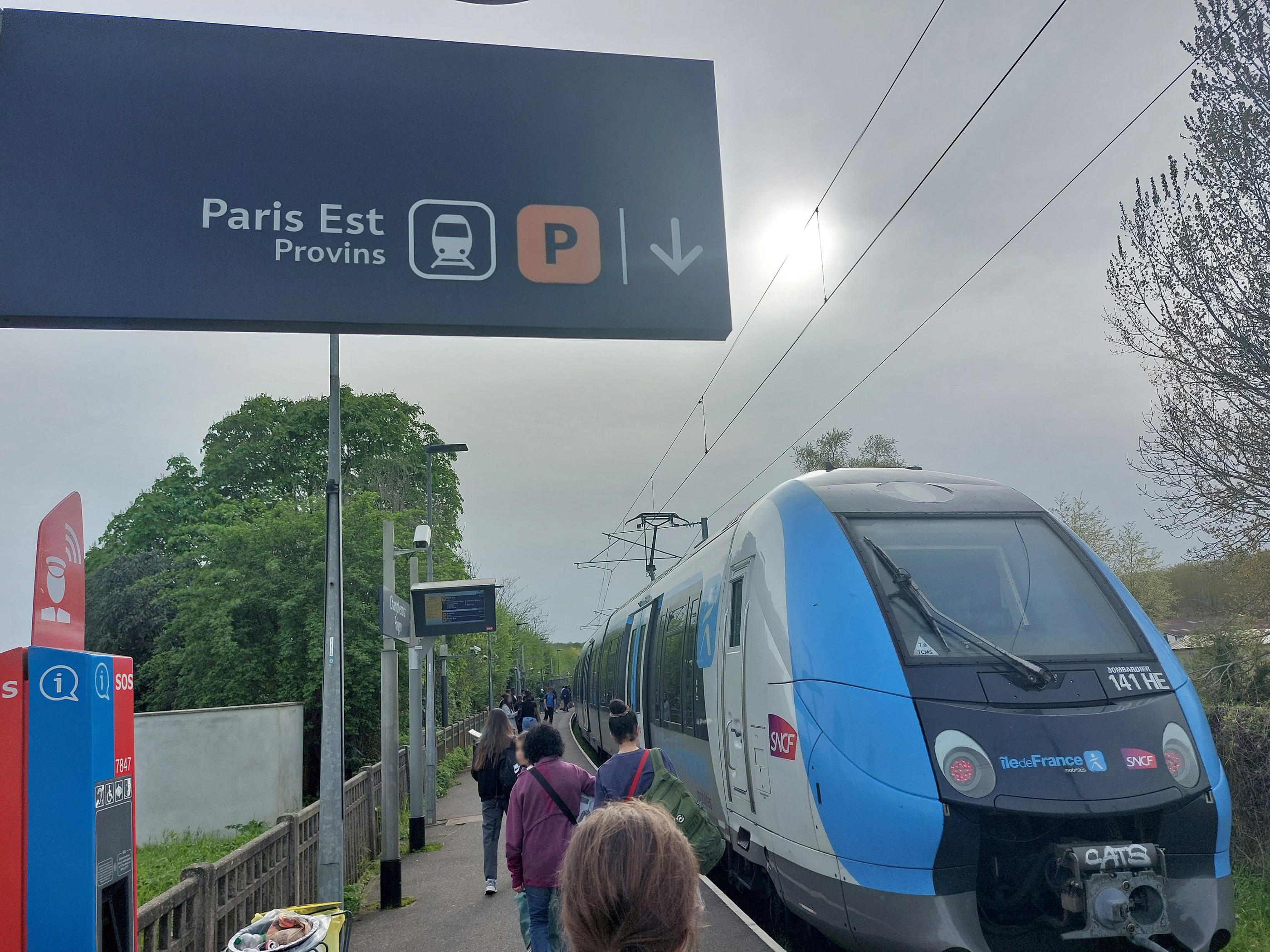 Des réductions de trafic plus ou moins longues sont programmées sur toutes les branches de la ligne P, samedi ou dimanche. LP/Cécile Chevallier