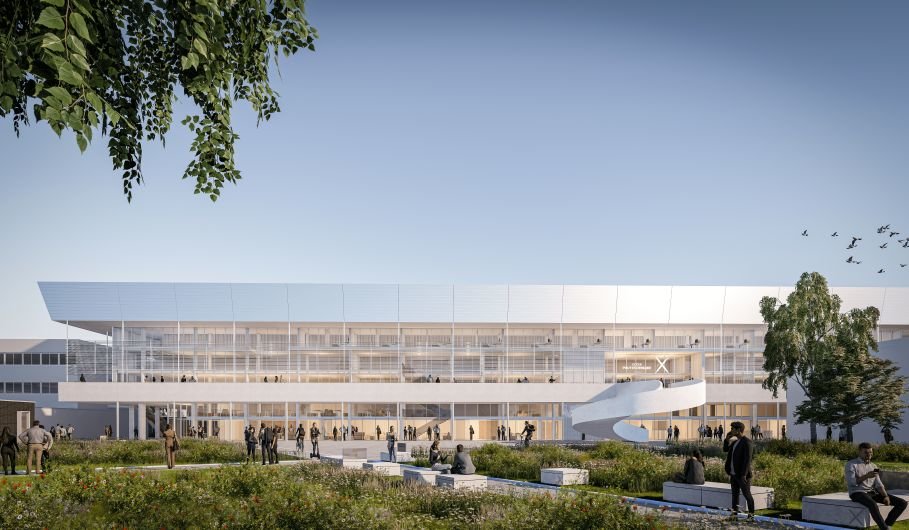Le groupement ENIA Architectes est chargé de mener la restauration du bâtiment historique de l'École polytechnique, à Palaiseau (Essonne). DR/ENIA Architectes