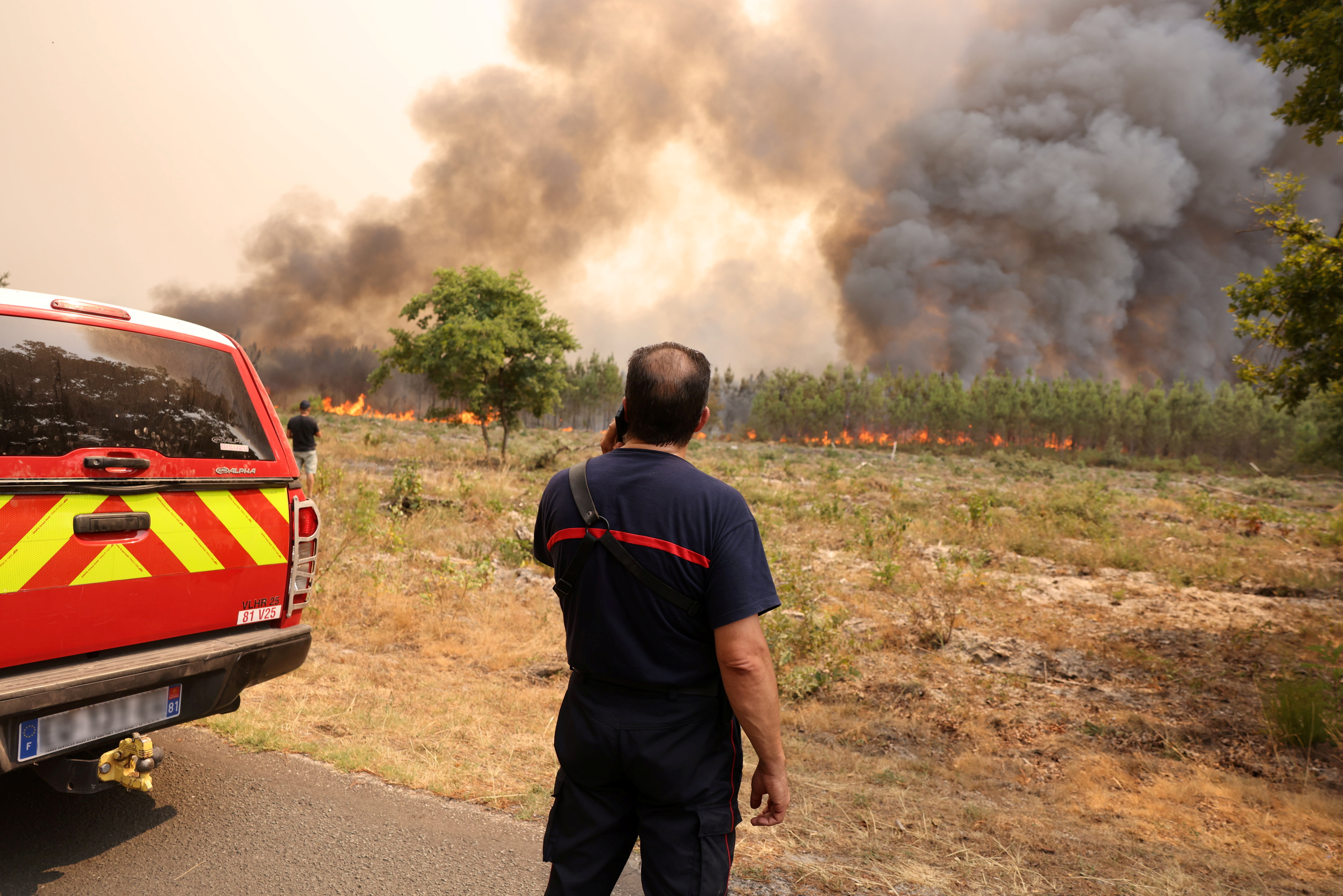 (Illustration) Ce vendredi 9 août, le risque d'incendie est très élevé sur plusieurs secteurs de la zone méditerranéenne. LP/ARNAUD JOURNOIS