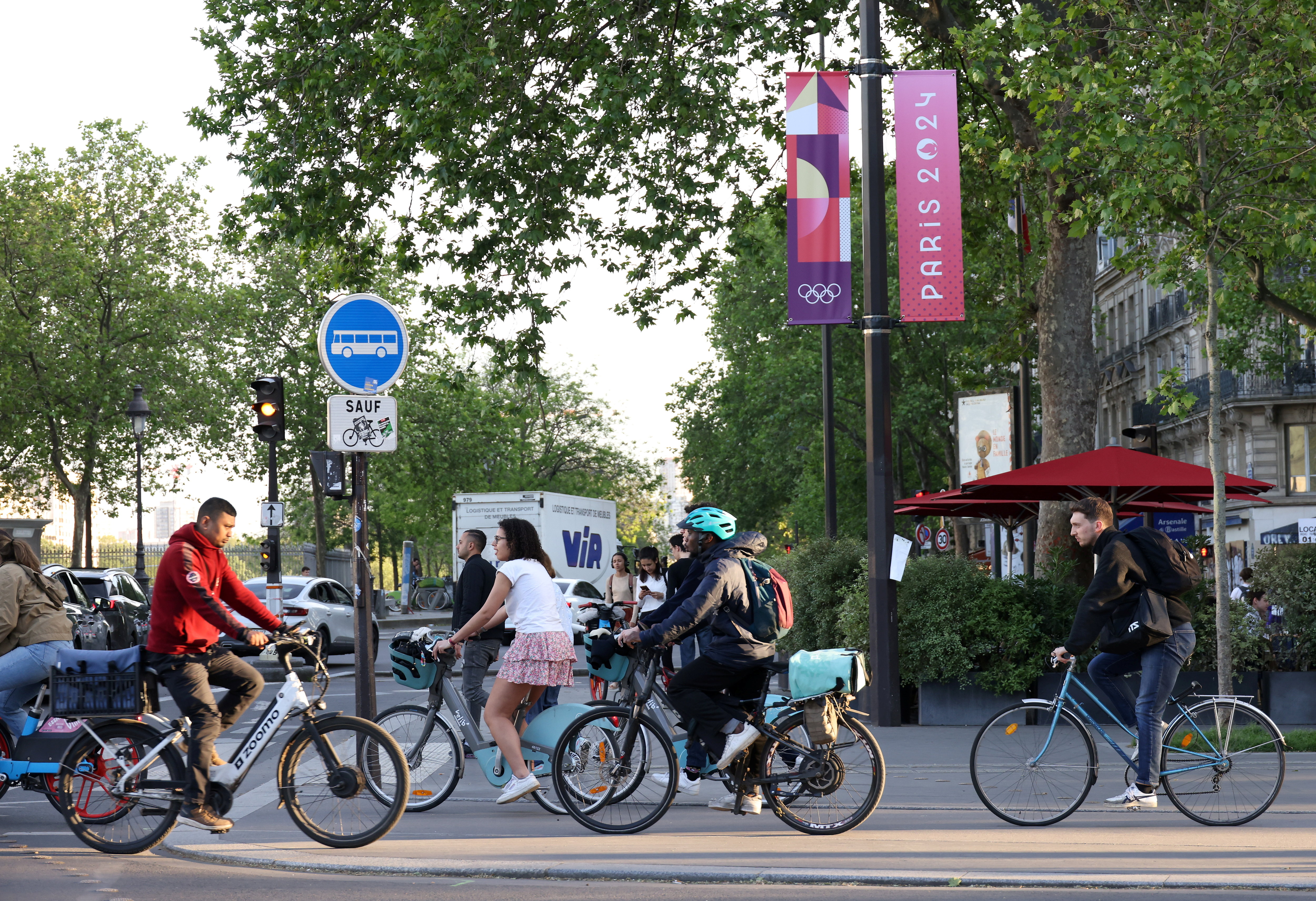 Pendant les JO de Paris, de nombreux déplacements devraient être effectués à vélo. LP/Delphine Goldsztejn