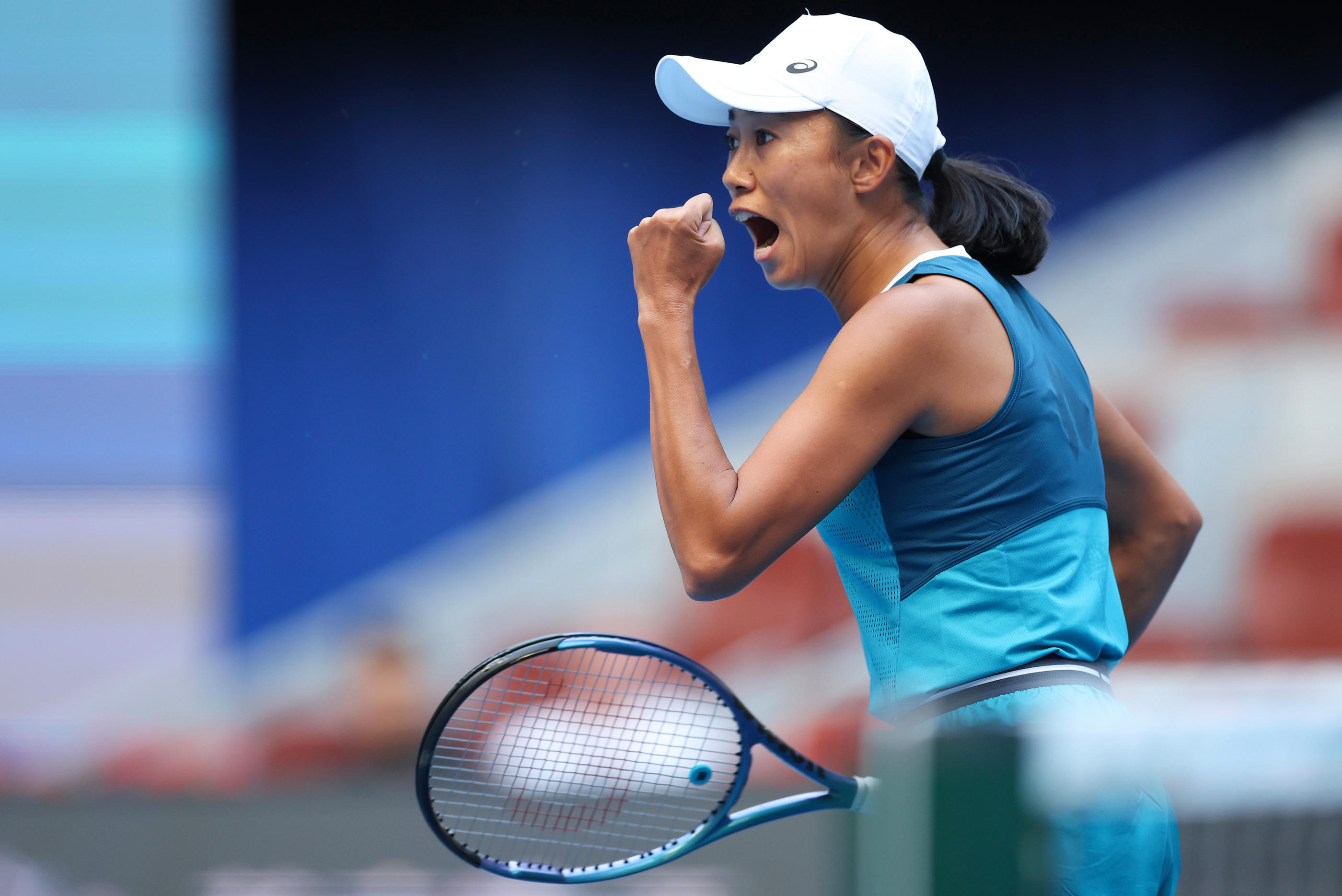 La recordwoman du nombre de défaites consécutives Zhang Shuai s'est imposée dans un match pour la première fois depuis plus d'un an et demi. Icon Sport