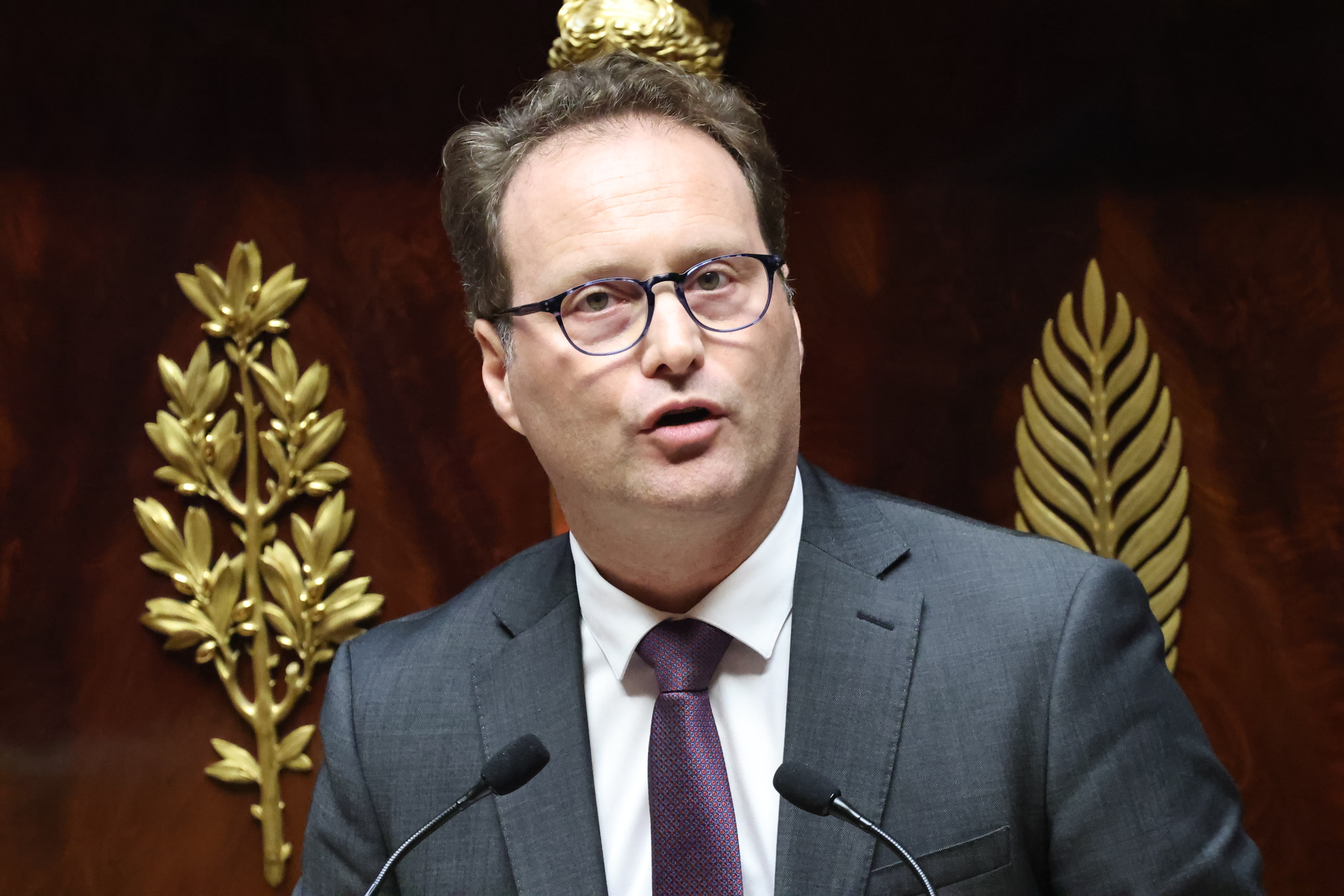 Sylvain Maillard, président du groupe Renaissance à l'Assemblée (ici le 12 mars), doit avoir plusieurs entretiens à Marseille ce mardi pour évoquer le projet de réforme. LP/Frédéric Dugit