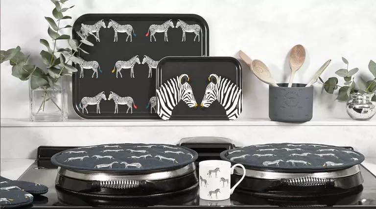 Zebra homeware collection by ZSL