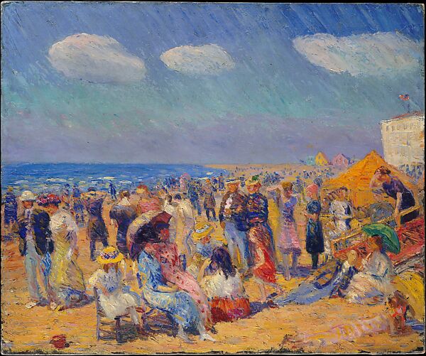 Crowd at the Seashore