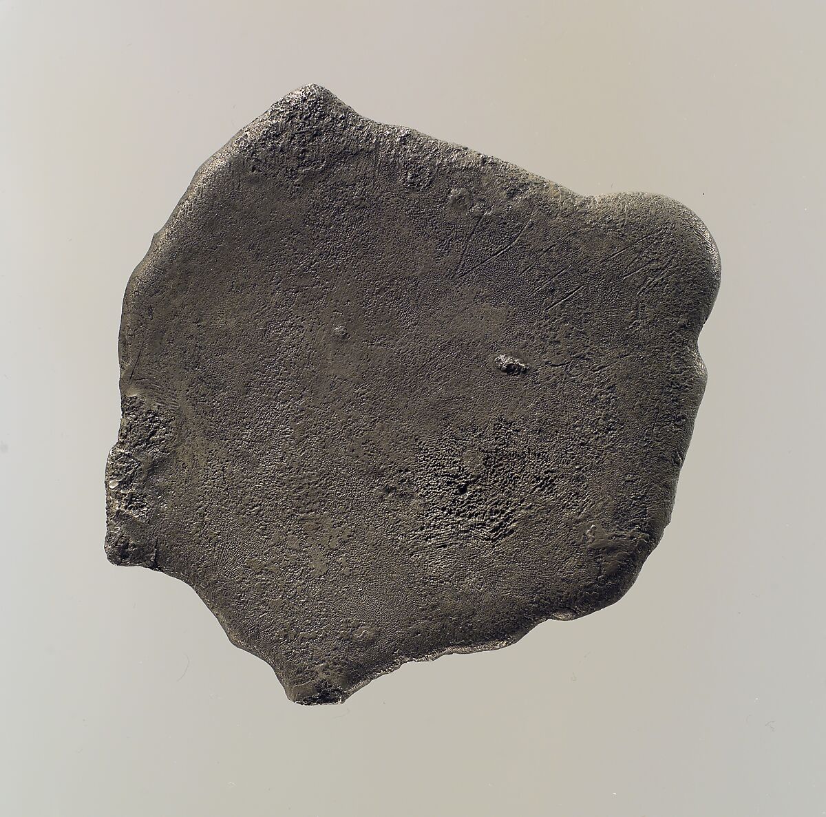 Ingot with Hittite hieroglyphs