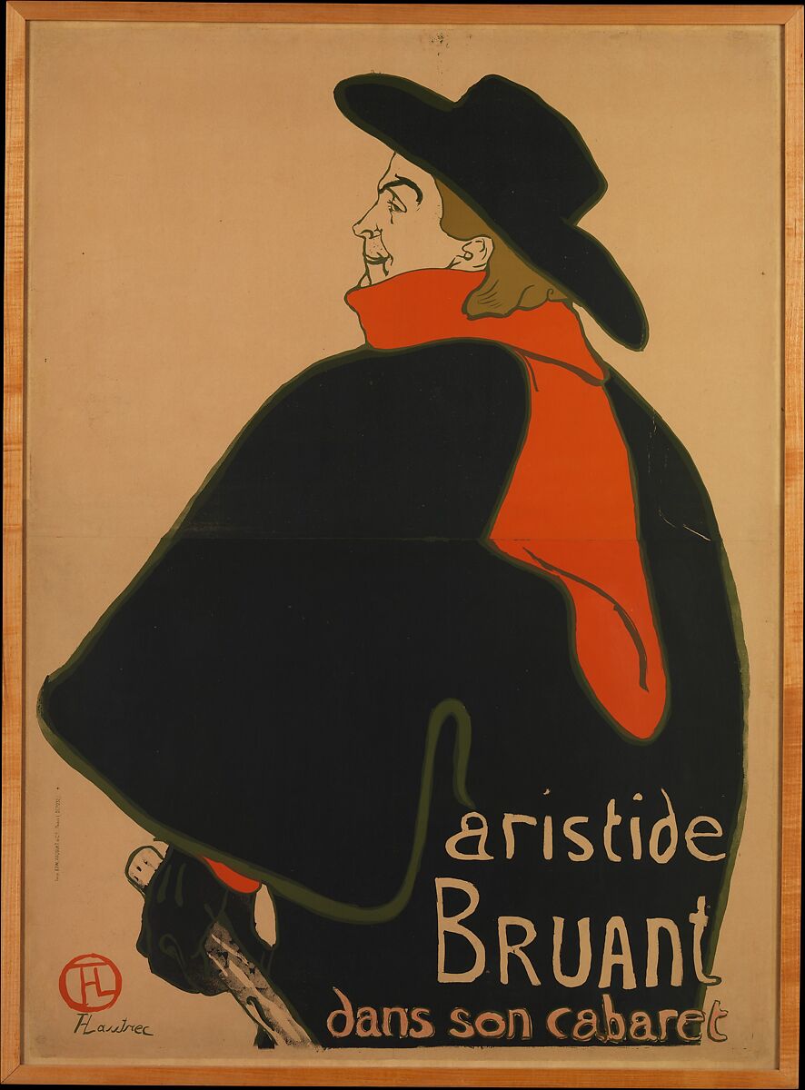 Aristide Bruant, at His Cabaret