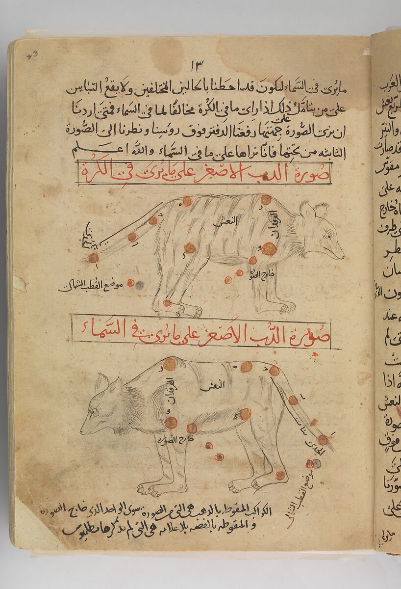 Kitab suwar al-kawakib al-thabita (Book of the Images of the Fixed Stars) of al-Sufi