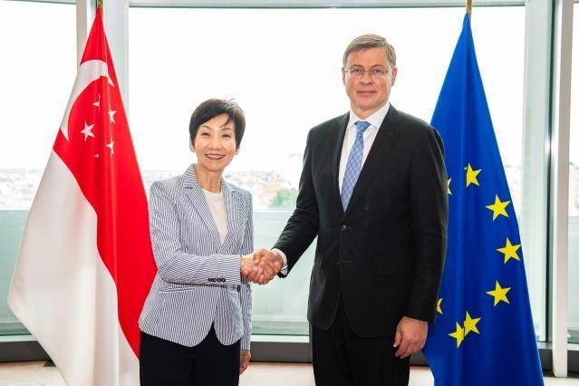 Visit of Grace Fu, Singaporean Minister for Sustainability and the Environment and Minister-in-charge of Trade Relations, to the European Commission, in the framework of the 2nd EU/Singapore Free Trade Agreement