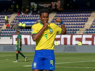 Endrick assume camisa 9 da seleção; Rodrygo segue com a 10