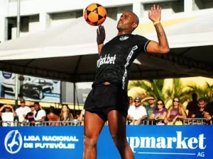 No futevôlei, Felipe Adão celebra modalidade e se inspira no pai: 'Legado'