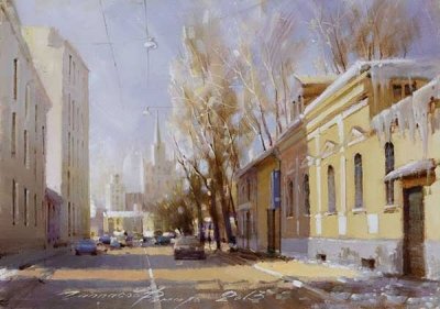 Рамиль Гаппасов и его городские пейзажи