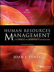 Human Resources Management for Public and Nonprofit Organizations