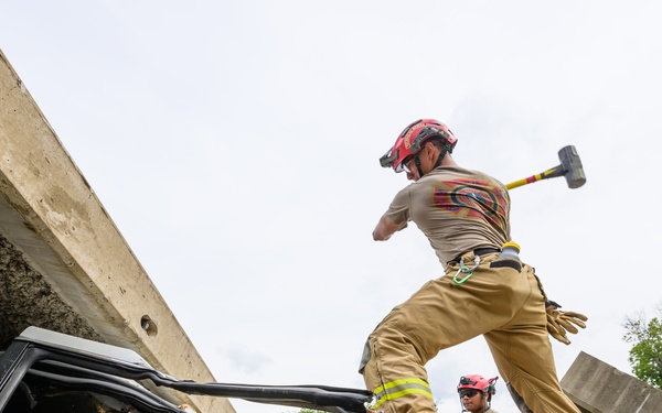 911th Technical Rescue Engineer Company trains during Exercise Capital Shield 2024