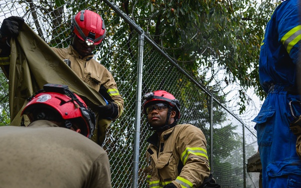 911th Technical Rescue Engineer Company trains during Exercise Capital Shield 2024