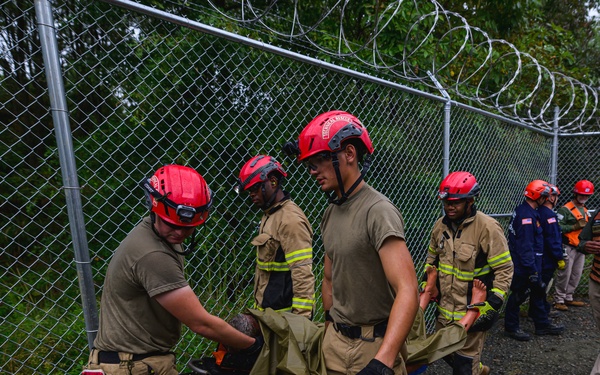 911th Technical Rescue Engineer Company trains during Exercise Capital Shield 2024