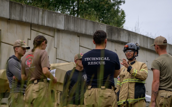 911th Technical Rescue Engineer Company trains during Exercise Capital Shield 2024