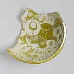 Fragment of a Bowl Depicting a Mounted Warrior