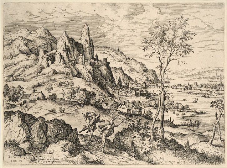 1558, etching on paper by Hieronymous Cock (c.1510–1570)