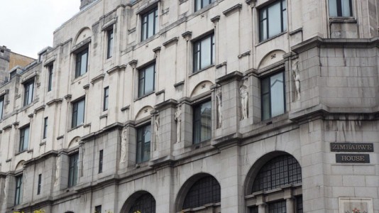 Zimbabwe House, formally the home of the British Medical Association, The Strand, London