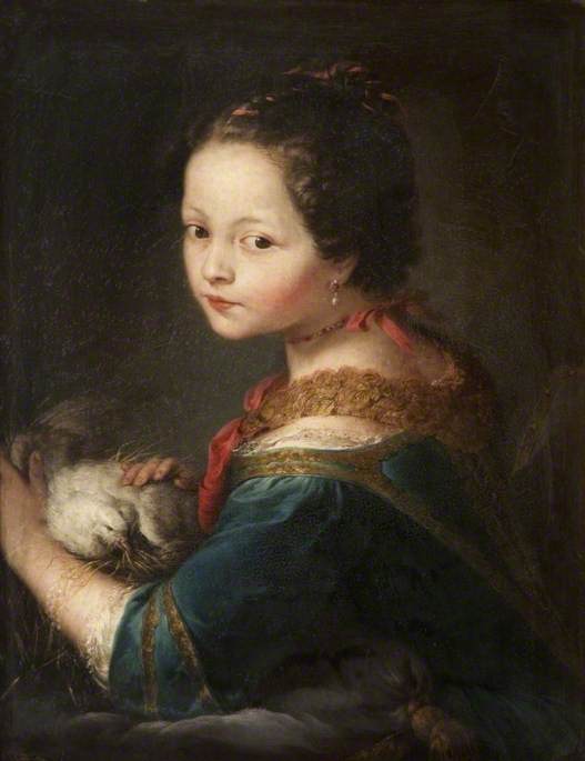 Girl with a Dove