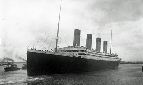 The RMS Titanic Departs
