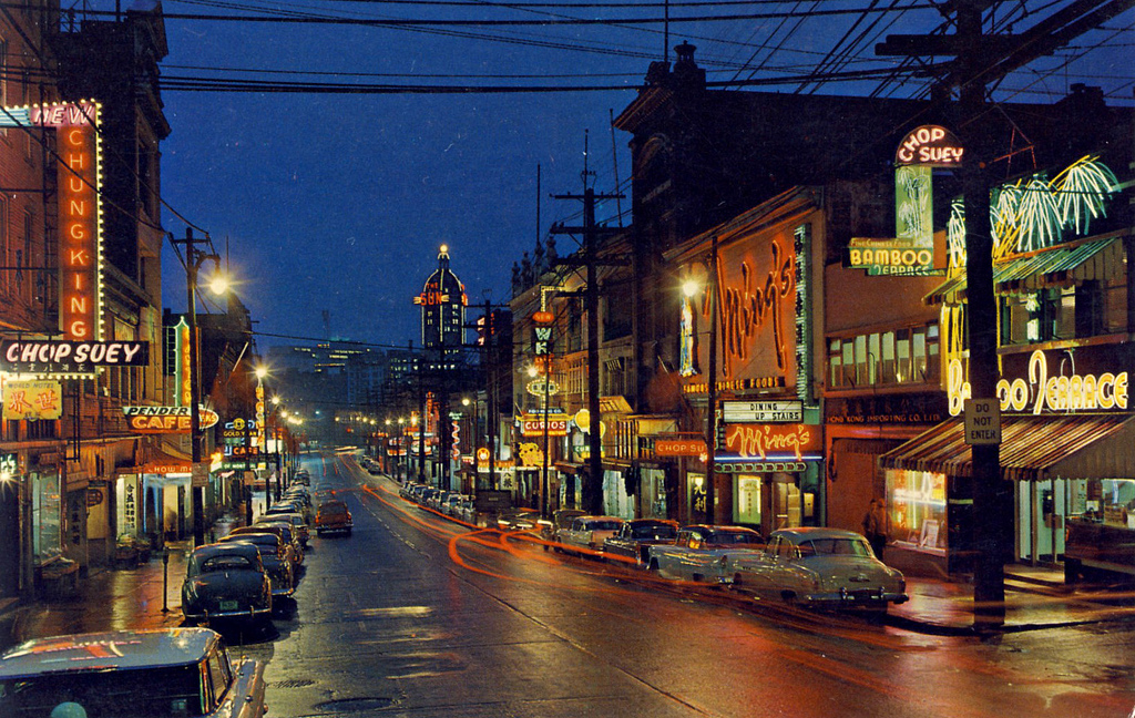 Vancouver's Chinatown, ca. 1955.