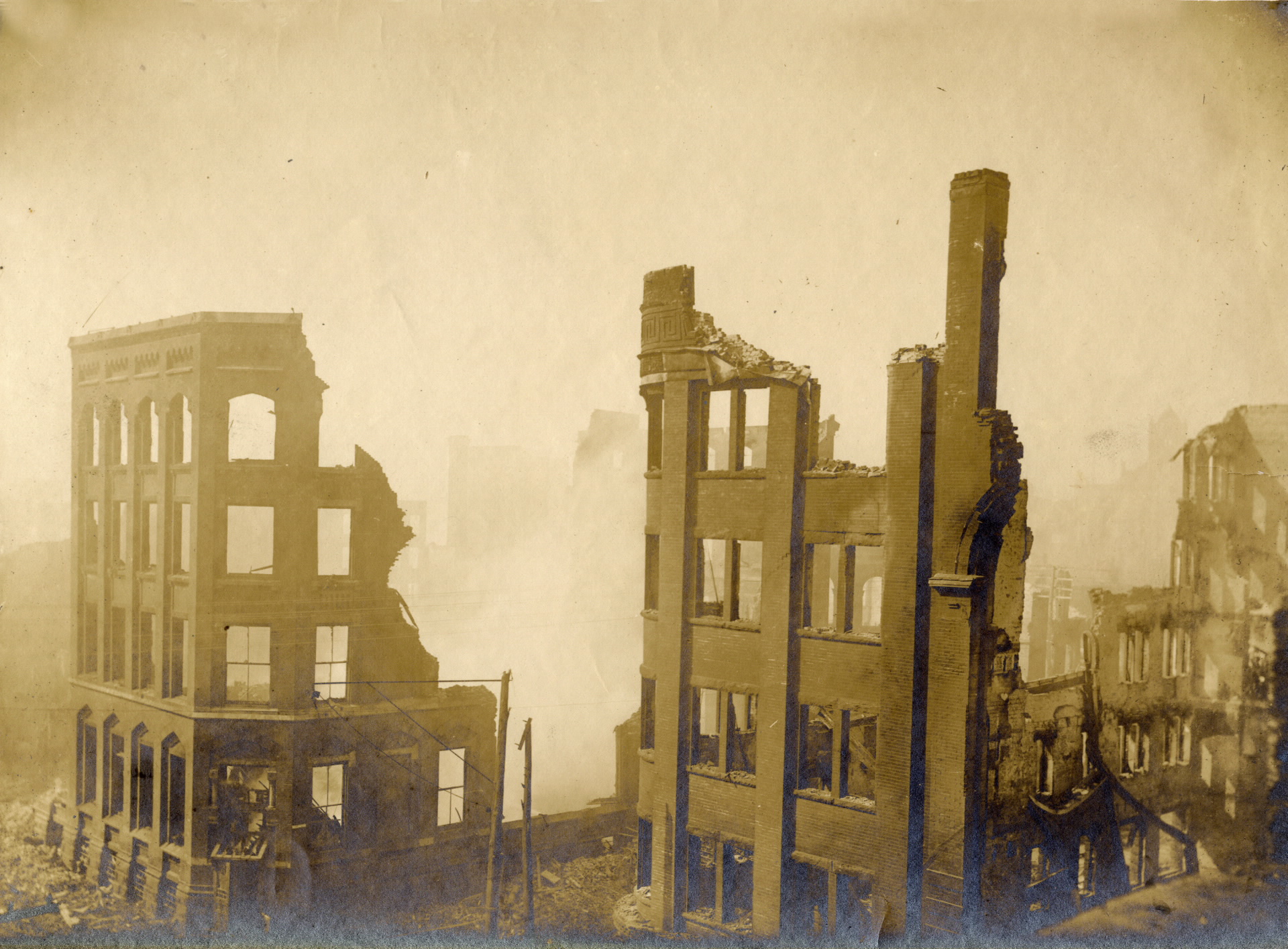 Le grand incendie de Toronto (1904)