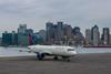 Delta's first A321neo at Boston Logan airport