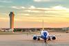 Southwest 737 in Austin, Texas