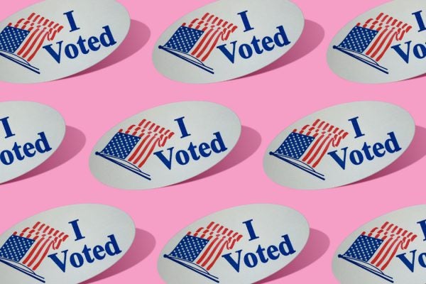 "I Voted" stickers