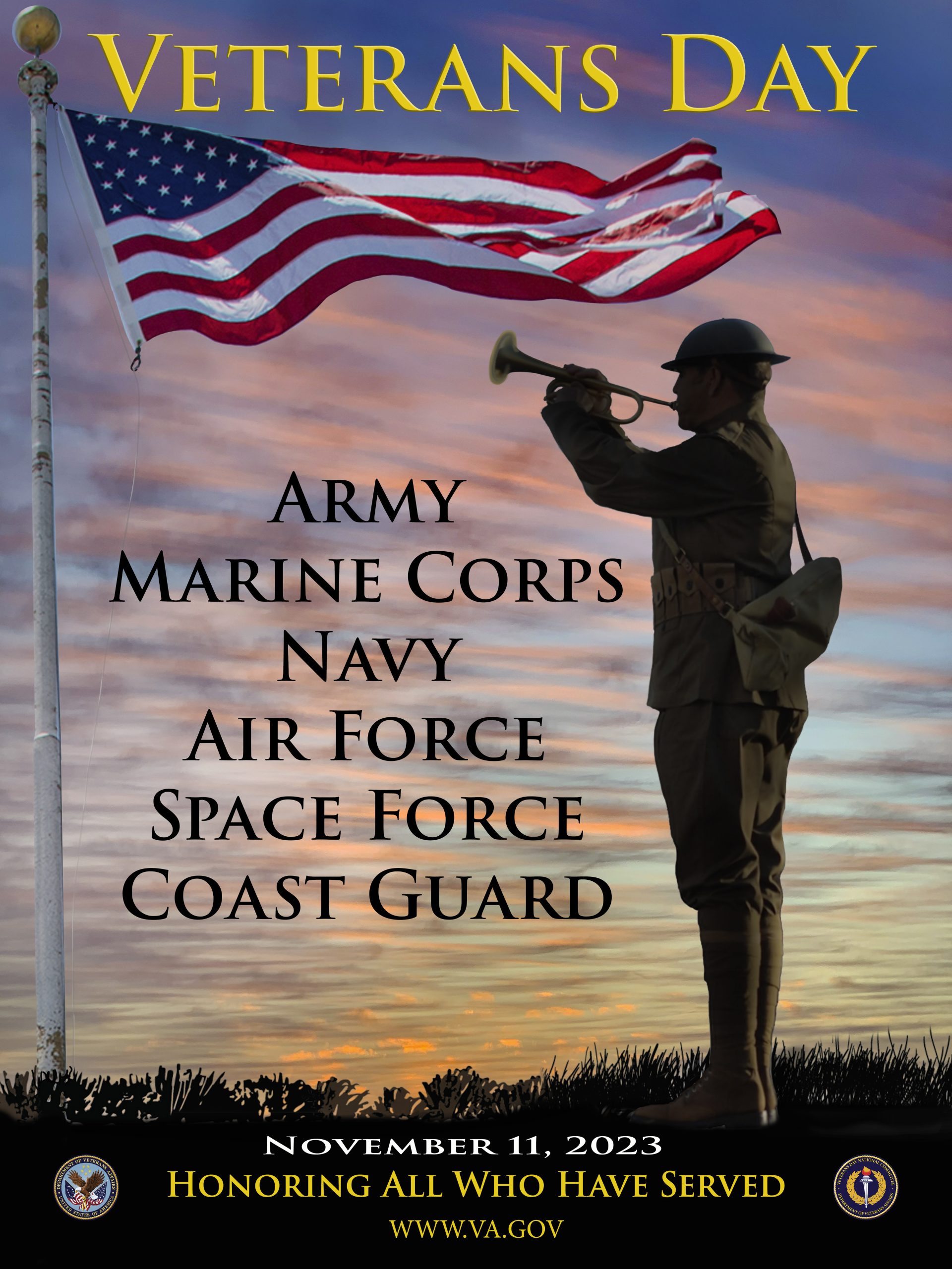 2023 Veterans Day Poster