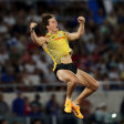 Im Flug zu Bronze: Stabhochspringer Oleg Zernikel in Rom.