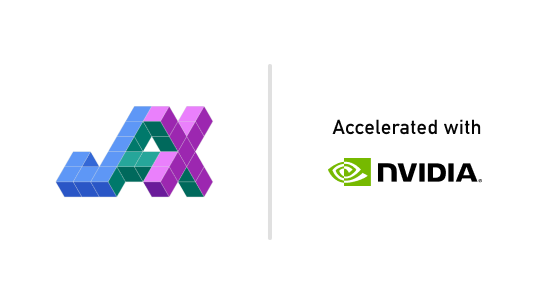 Logo for JAX