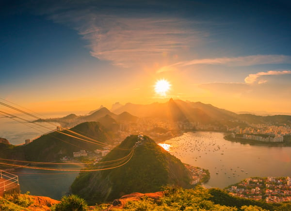 Vista aérea Rio de Janeiro
