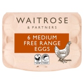 Waitrose British Blacktail FR Medium Eggs