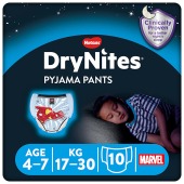 Huggies DryNites Pyjama Pants Boy 4-7 yrs