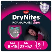 Huggies DryNites Pyjama Pants Girl 8-15 yrs