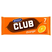McVitie's Club Orange Chocolate Biscuit Bars