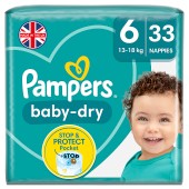 Pampers Baby-Dry 6 Extra Large 13-18kg