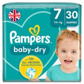 Pampers Baby Dry Size 7 15+ kg